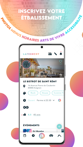 Android application LaFrenchy Pro screenshort