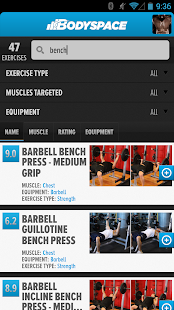 BodySpace - Social Fitness App Screenshot