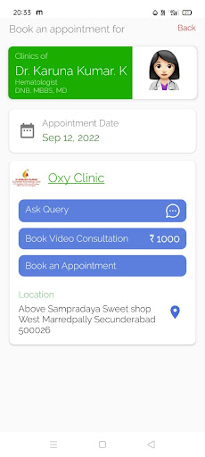 Dr.KK Hematology Care Screen 2