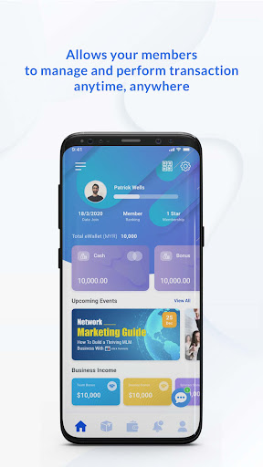 Mobile MLM Screen 2