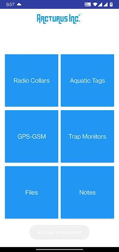 ArcTrack Screen 2
