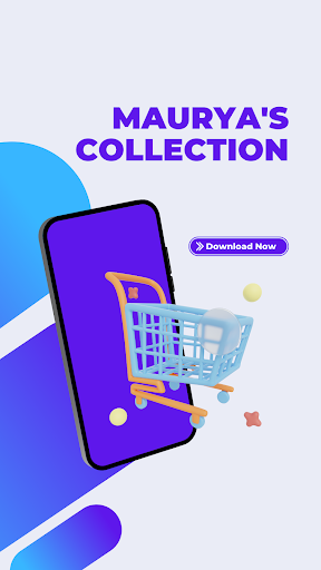 Android application Mauryas Collection screenshort