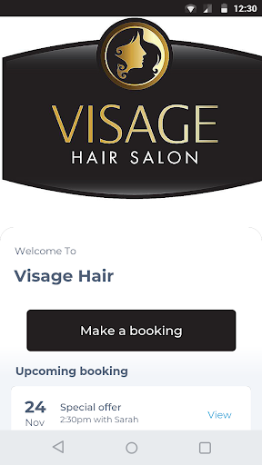 Android application Visage Hair screenshort