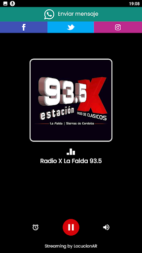 Radio X La Falda 93.5 Screen 2