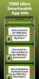 T900 Ultra Smartwatch App Info poster 2