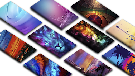 Android application Abstract HD Wallpapers screenshort