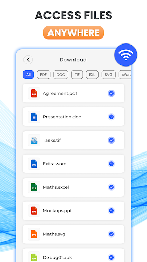 Cloud Storage App Data Backup