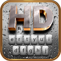 Rain HD Animated Keyboard + Live Wallpaper