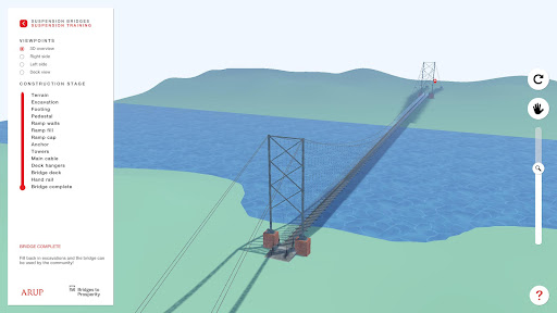 Android application B2P Bridge Visualization Tool screenshort