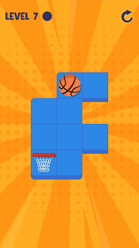 Android application Basket Slide Challenge screenshort