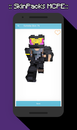 SkinPacks fortnite for Minecraft - New Skin