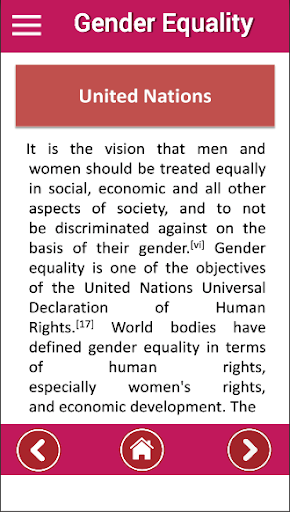 Gender Equality - offline lear Screen 3