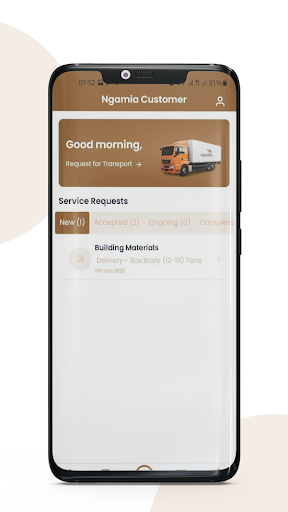 Ngamia Customer Screen 2
