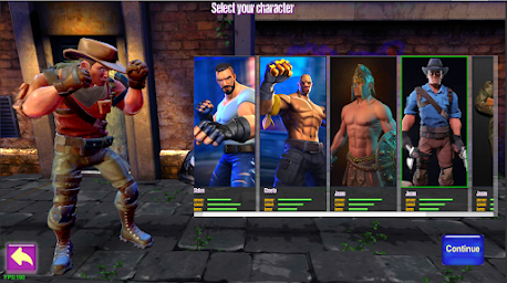 Street Walker: Shooting Fighting Game