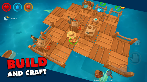 Epic Raft [Mod] Apk - Sinh tồn giữa biển khơi