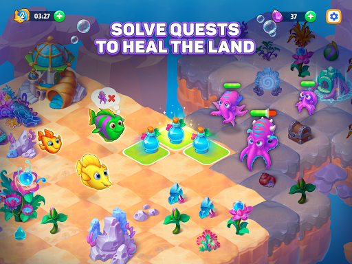 Screenshot of Sea Merge: Fish & Merging Game