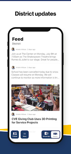 Columbia School District Screen 2