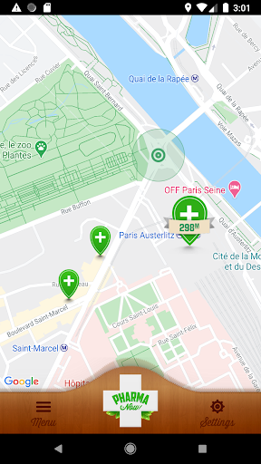Android application Pharma Now - Drugstore Locator screenshort
