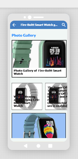 guide Fire-Boltt Smart watch
