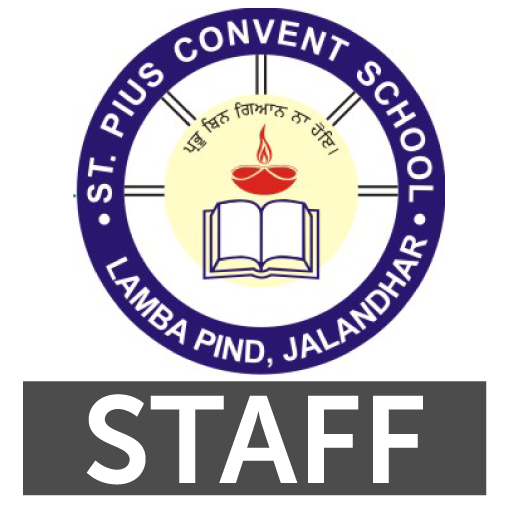 St Pius Convent School Jal. logo