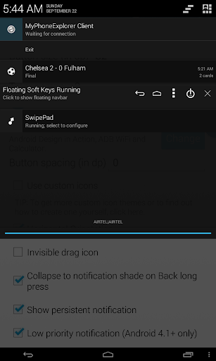 Floating Soft Keys *ROOT* Screen 3