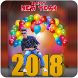 Happy New Year Photo Frame 2018 icon