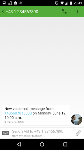 Anteprima dell'app
