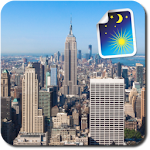 Cover Image of Download New York City Night & Day Free  APK