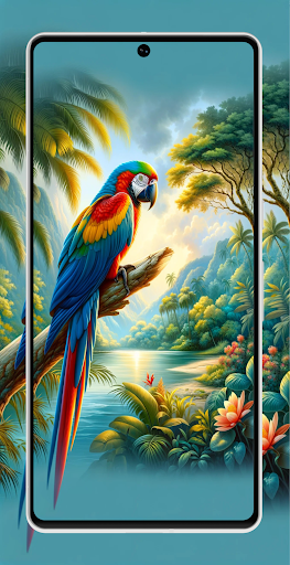 Screenshot of Parrot Wallpapers Cute 4K - HD