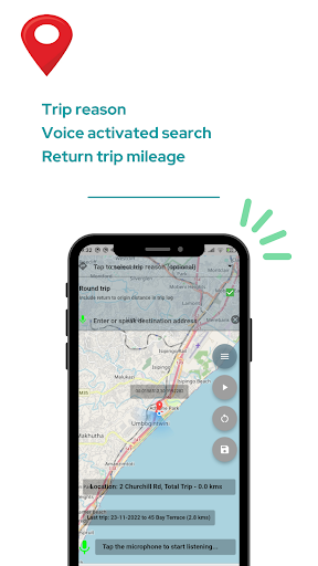 Android application Travel Logger screenshort