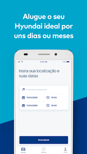 Android application Hyundai xtraFLEX screenshort