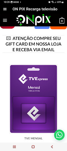 Express ONPIX Recarga TV Screen 2