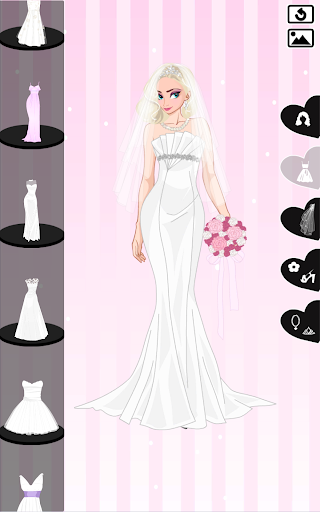 u2744 Icy Wedding u2744 Winter frozen Bride dress up game screenshots 11
