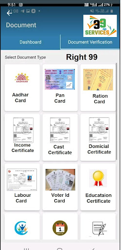 Right99 Services Screen 3