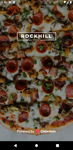 Android application Rockhill Pizza screenshort