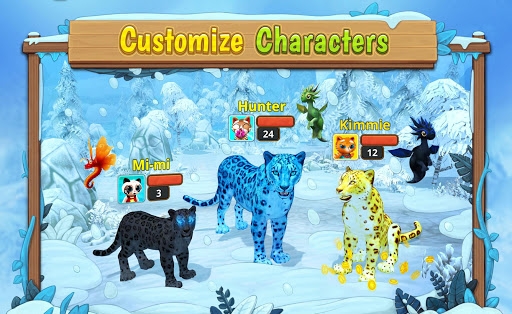 Code Triche Snow Leopard Family Sim Online APK MOD (Astuce) screenshots 2