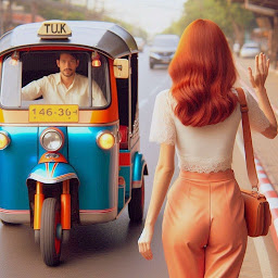 Icon image Tuk Tuk Rickshaw Driving Game