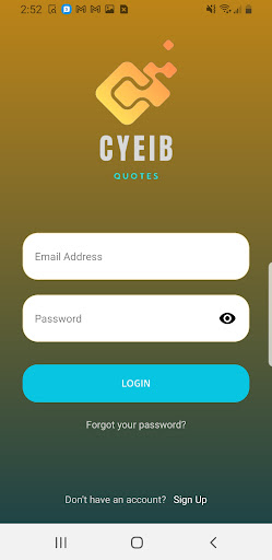 Android application CYEIB Quotes screenshort