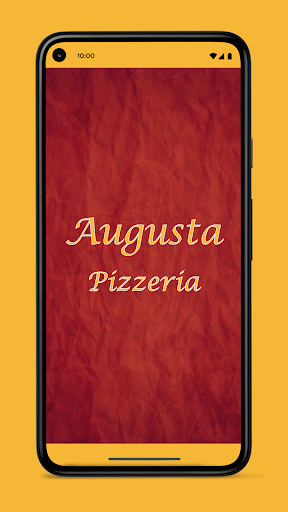 Android application Augusta Pizzeria screenshort