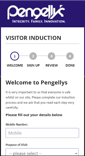 Android application Pengelly's OnSite screenshort