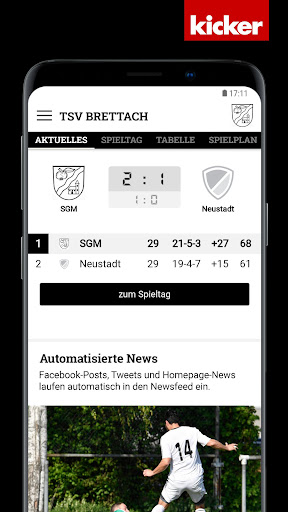 TSV Brettach Screen 3