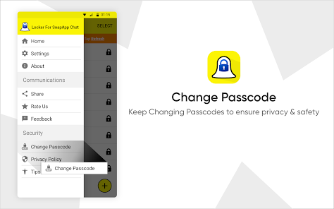 Captura de Pantalla 12 Locker For SnapApp Chat android