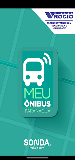 Android application Meu Ônibus Paranaguá screenshort