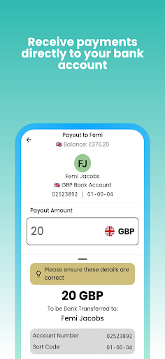 Zwa - Cashless Giving Screen 3