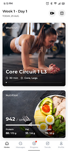MaxFitness Screen 2