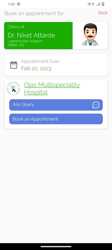 Android application Dr Niket Attarde screenshort