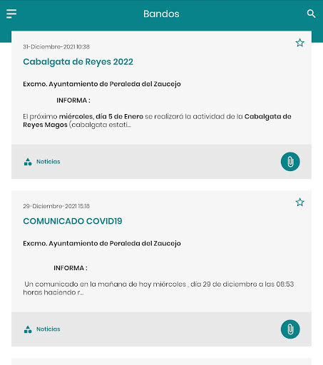Peraleda del Zaucejo Informa Screen 2