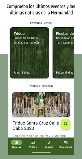 Android application Caboapp -Santa Cruz Calle Cabo screenshort