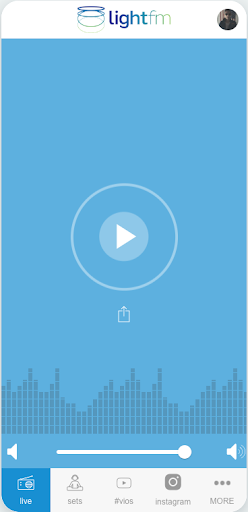Android application Light FM screenshort