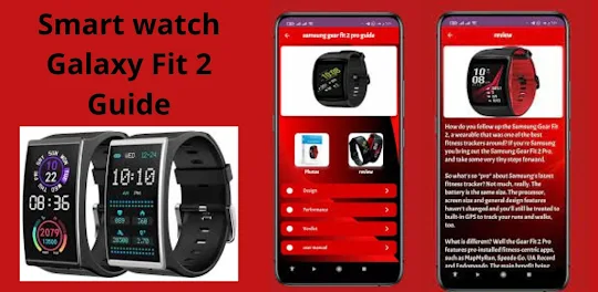 Smart Watch Galaxy Fit 2 Guide